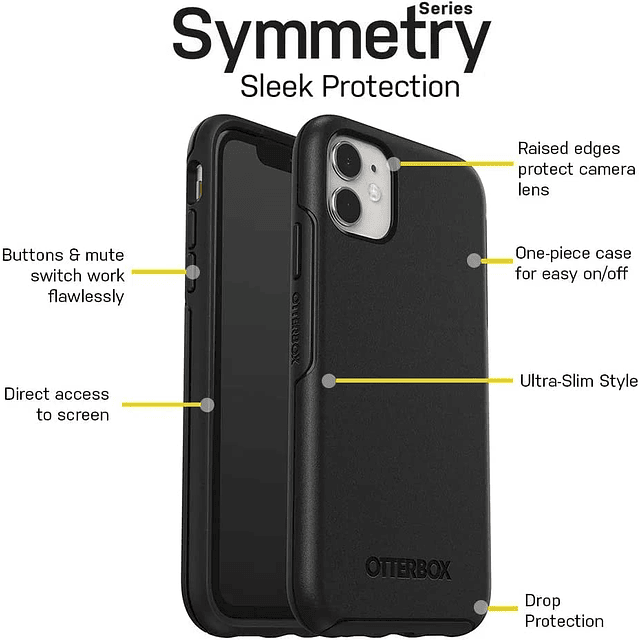 Funda Symmetry Series para iPhone 11 y iPhone XR (solamente)