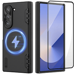 Funda magnética para Samsung Galaxy Z Fold 6 con protector d