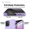 Compatible con iPhone 12 y iPhone 12 Pro, funda de silicona