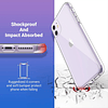 Funda transparente compatible con iPhone 11 de 6,1 pulgadas