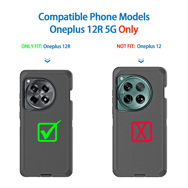 Funda para Oneplus 12R 5G (2024), funda para teléfono, resis