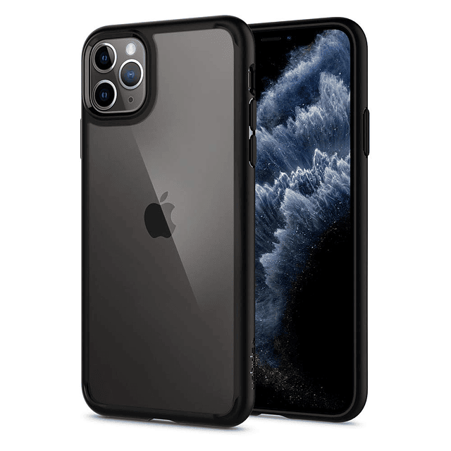 Funda Ultra Hybrid diseñada para iPhone 11 Pro (2019) - Negr