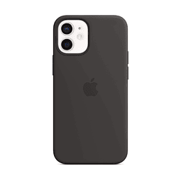 Funda de Silicona iPhone 12 Mini con MagSafe - Negra