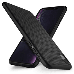 Funda Liquid Air diseñada para iPhone XR (2018) - Negro mate