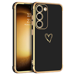 para Samsung Galaxy S23 Caso, Lindo Patrón de Corazón Slim S