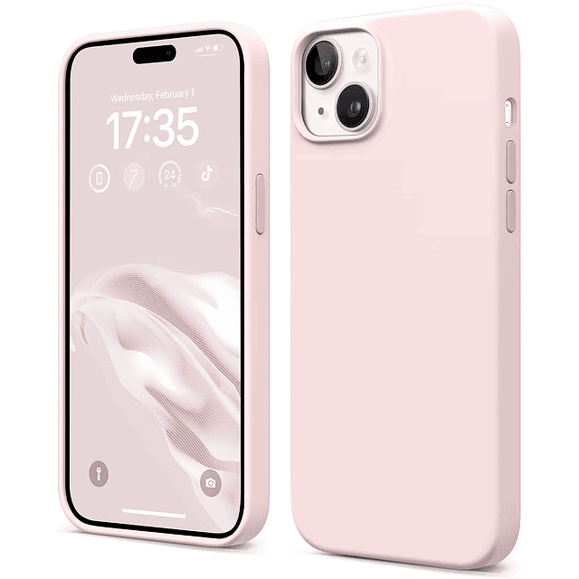 Compatible con iPhone 14, Silky Touch Premium suave silicona