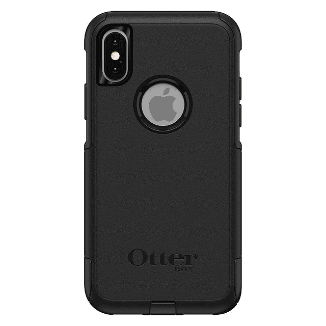 Funda Commuter Series para iPhone Xs y iPhone X: NEGRO, delg