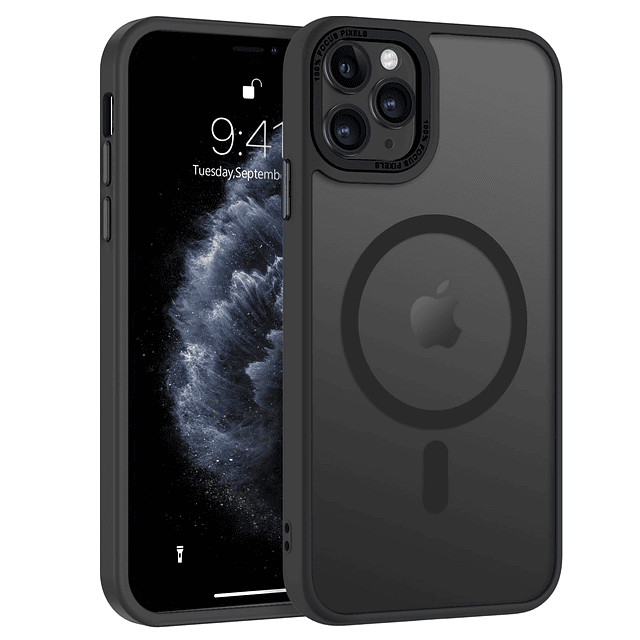 Funda para iPhone 11 Pro [Compatible con Magsafe] Translúcid