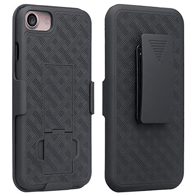 Funda con funda para iPhone SE2/8/7/6/6s, carcasa combinada