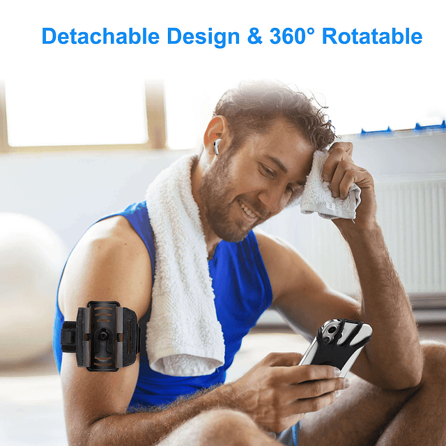 Newppon Brazalete para teléfono celular: soporte para Airpod