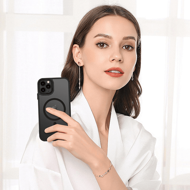 Funda para iPhone 11 Pro [Compatible con Magsafe] Translúcid