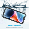 Funda para iPhone 14, IP68 impermeable a prueba de polvo con