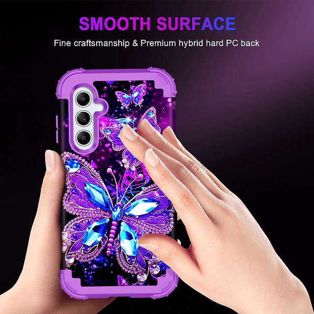 Funda para Galaxy A55 5G/A35 5G, brilla en la oscuridad, tre