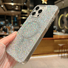 Cute Sparkly para iPhone 15 Pro Max Funda compatible con Mag