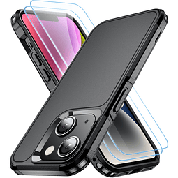 a prueba de golpes para iPhone 14/iPhone 13, [protección con