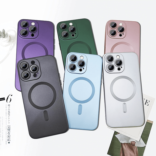 Funda magnética para iPhone 13 Pro Max para mujer, diseño ma