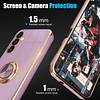 Funda para teléfono Galaxy A14 5G,+protector de pantalla, co