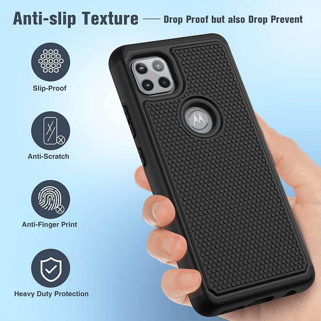 para Motorola One 5G Ace (One 5G UW Ace): Funda protectora d