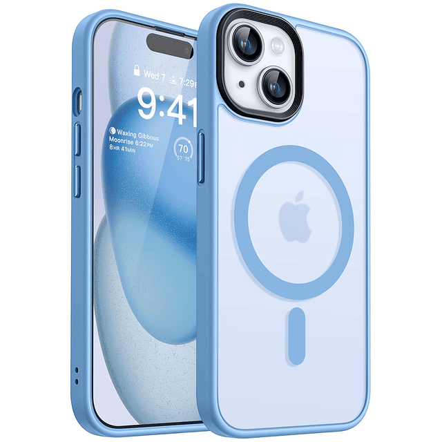 Funda magnética para iPhone 15 [Compatible con MagSafe y pru