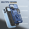 Armor Funda para iPhone 13 Pro Max con soporte con cubierta