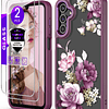 Funda para Samsung A15 5G con protector de pantalla de vidri