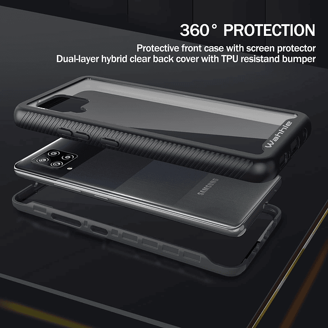 Compatible con Funda Samsung Galaxy A42 5G, Protector de Pan