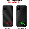 para TCL ION X, funda para teléfono TCL ION V con protector