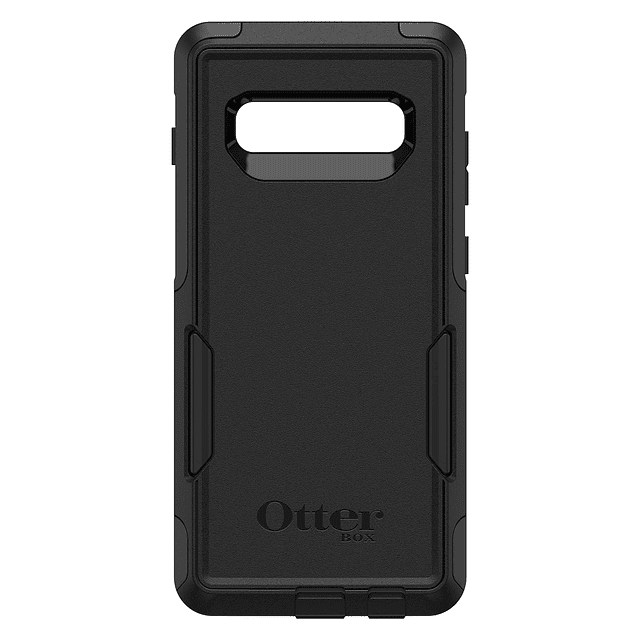 Estuche Galaxy S10+ Commuter Series - NEGRO, delgado y resis