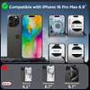 Funda magnética para iPhone 16 Pro Max de 6,9 ​​pulgadas con