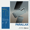 Parallax Funda Compatible con Samsung Galaxy S24, [Diseño Er