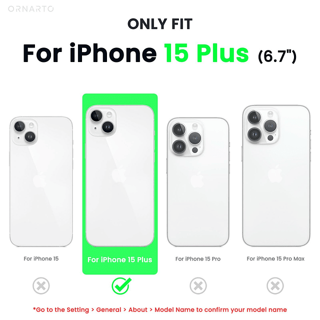 Compatible con iPhone 15 Plus Funda de 6,7", Silicona Líquid