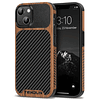 Compatible con iPhone 14 Plus Funda Grano de Madera con Dise