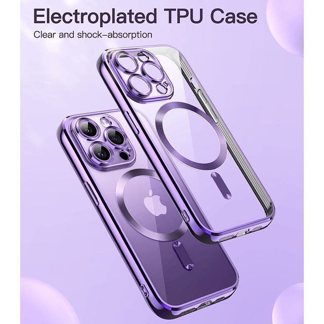 Funda transparente suave para iPhone 14 Pro de 6,1 pulgadas,