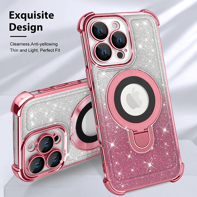 Funda para iPhone 16 Pro Max, soporte para MagSafe [Serie de