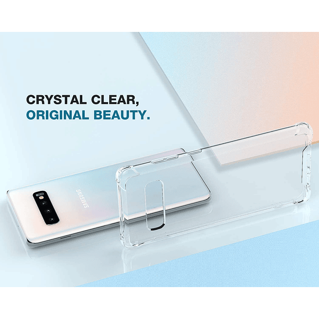 Funda Transparente para Samsung Galaxy S10+ / S10 Plus, Esqu