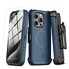 Maverick Series Funda para iPhone 15 Pro Max con funda con c