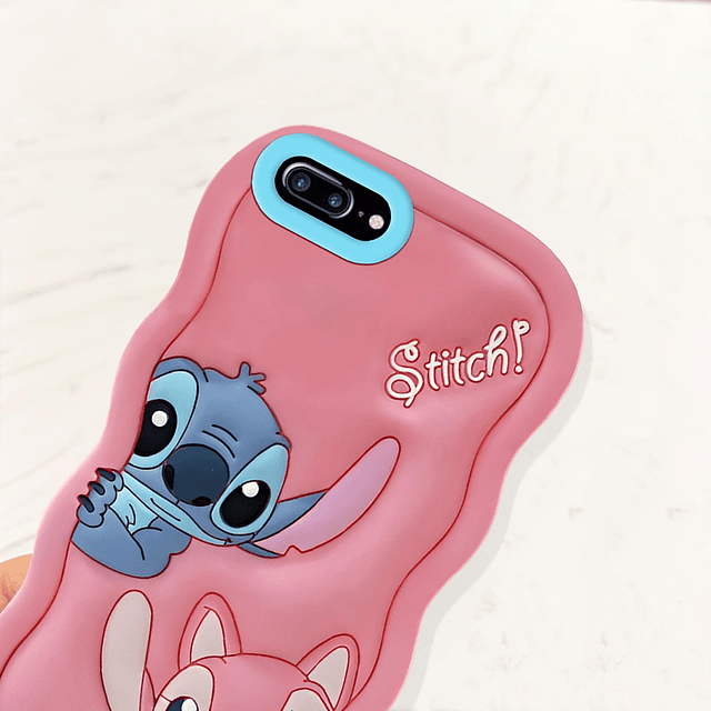 Funda para iPhone 8 Plus/7 Plus/6S Plus/6 Plus, Cool Cute 3D