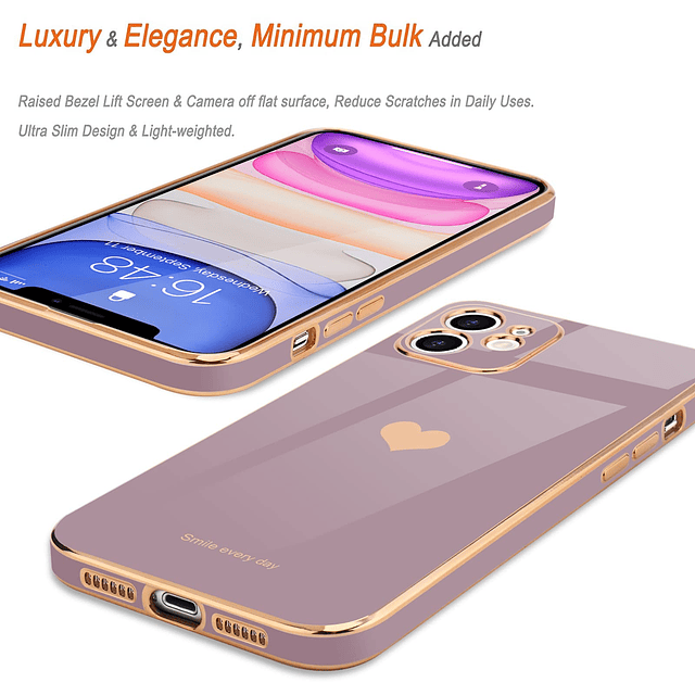 Funda compatible con iPhone 11 para mujer y niña, diseño de