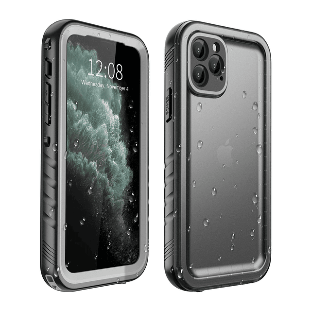 Funda impermeable para iPhone 11 Pro, cuerpo completo bajo e