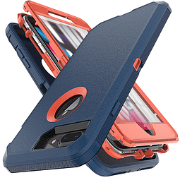 Funda para iPhone 8 Plus, iPhone 7 Plus con protector de pan