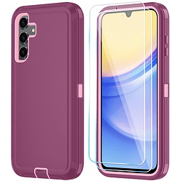 Funda para Samsung Galaxy A35 5G con protector de pantalla H