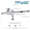 Modelo G26 Aerógrafo multiusos de doble acción con alimentac