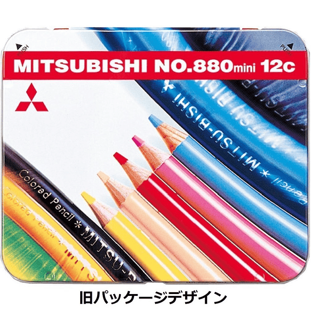 Mitsubishi Pencils K880M12CP Mini lápices de colores, 880 es