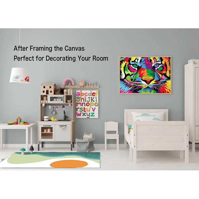 Pintura por números para niños y adultos principiantes, kits