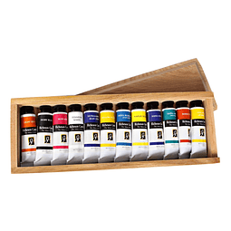 Colores de caseína artista de 37 ml, juego de 12