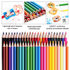 120 Lápices de Colores Profesionales Lápices de Dibujo de Nú