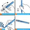 Rotuladores de Pintura Acrílica, Kit de Bolígrafos de Gel pa