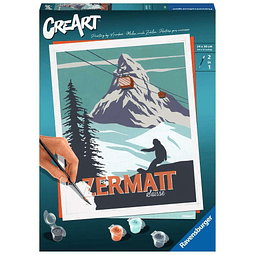 Zermatt Kit de pintura por números para adultos - 23500 - Pi