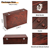 Suministros de arte, juego de arte de madera de lujo de 185