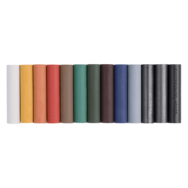 CRETACOLOR Art Chunky Charcoal Set, 12 unidades (paquete de